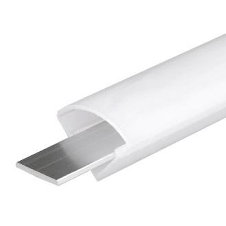 Угловой пластиковый профиль для светодиодных лент WPH-KANT-H16-2000